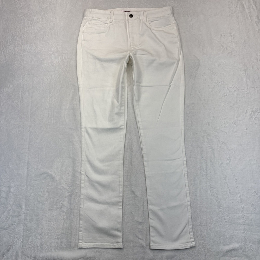 Brooks Brothers Red Fleece White Jeans Sz 6 Preppy Ivy Style NWT